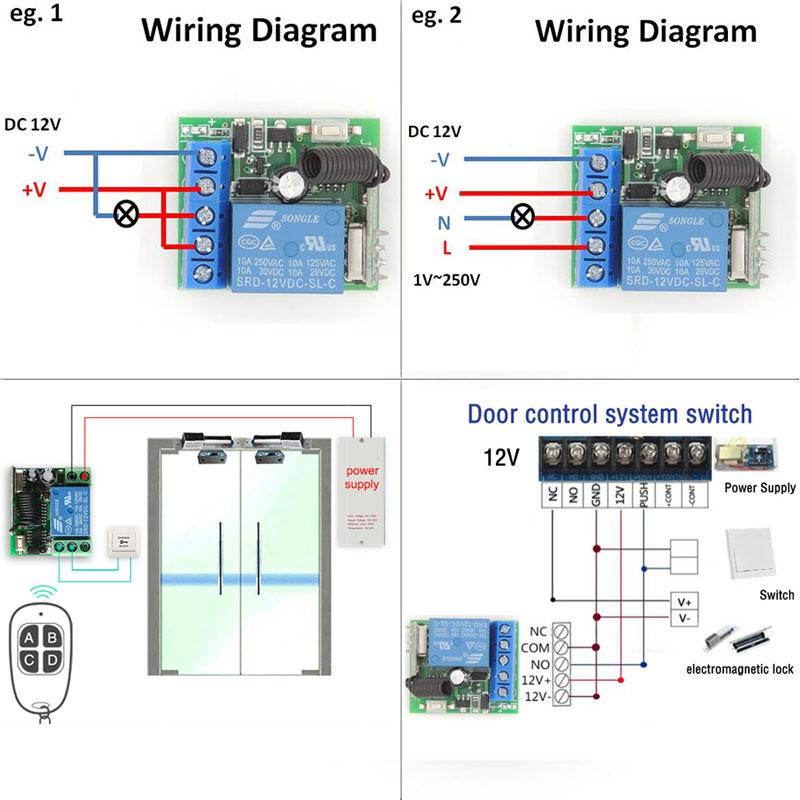 1000m Control Distance RF 315/433 MHz Digital Wireless Remote Control Power  Switch Yet412PC - China Wireless Remote Control Power Switch, Receiver  Board