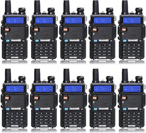 Baofeng Uv 5r 10 Pcs, Walkie Talkie , Dual Band VHF/UHF