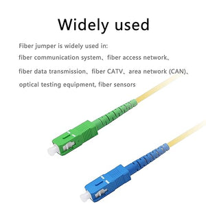 Fiber Optic Patch cord  SC to SC LEIHONG SC/UPC   1.5 Metre set  of 12